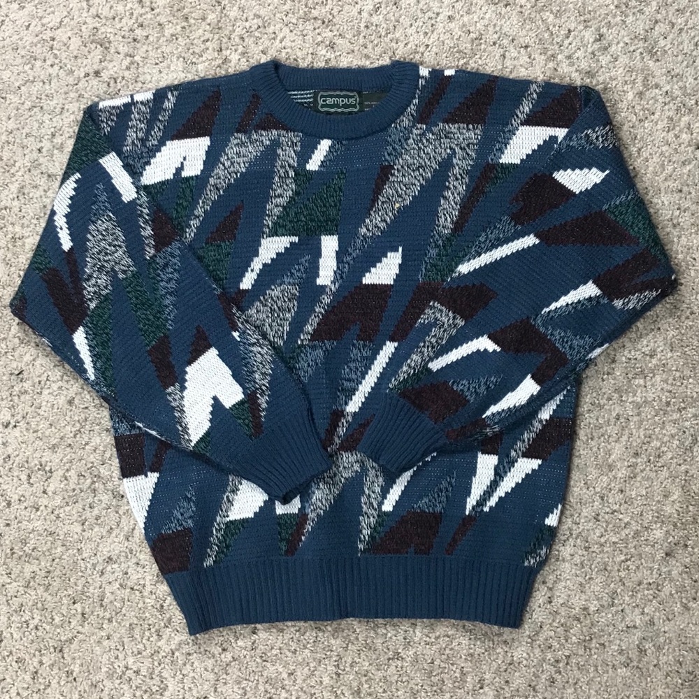 Vintage 90s ugly sweater